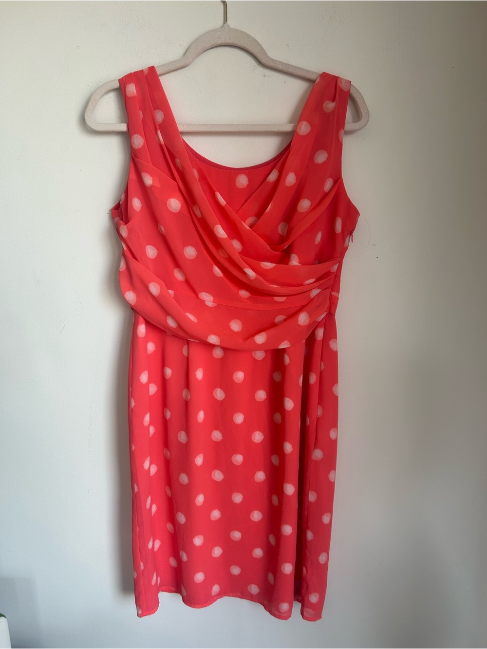 Jacques Vert petite Polka Dot chiffon Dress